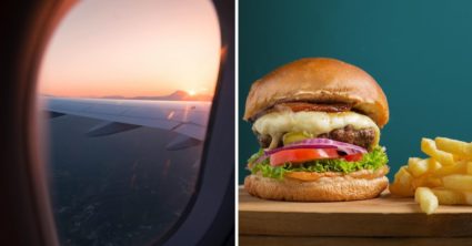 Žena si dala na palube lietadla hamburger, vedľa nej sedela vegetariánka. Takúto reakciu nečakala ani v najhoršom sne